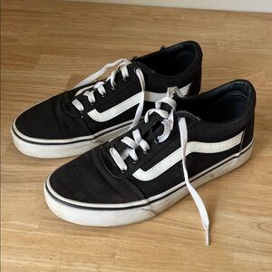 Vans Classic Black Canvas Sneakers